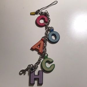 Coach Bag/cell phone charm